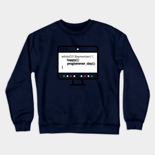 Celebrate Programmer Day Crewneck Sweatshirt